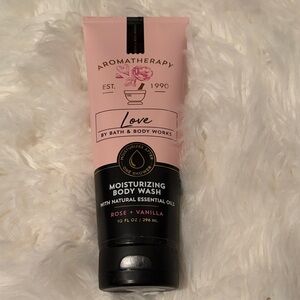 Bath & Body Works Aromatherapy Love Body Wash - Pink and Black